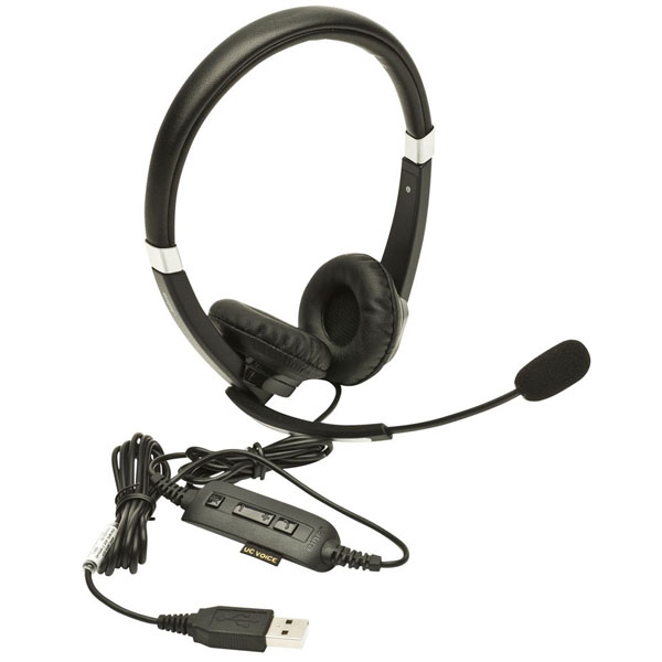 Jabra UC Voice 550 USB Duo Wired Headset Microsoft Lync/OC