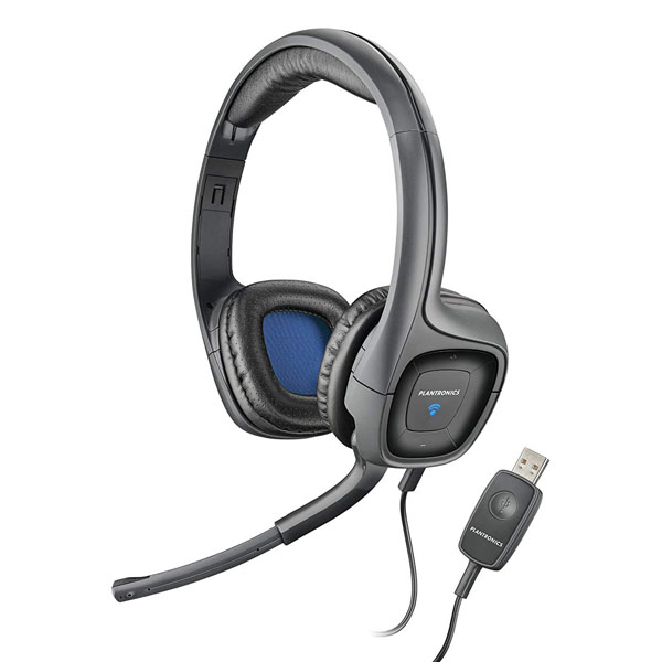 Plantronics .Audio 655 DSP Multimedia Noise-Cancelling Computer Wired Headset