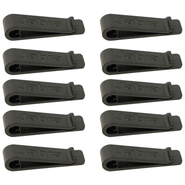 Jabra BIZ 2300/2400 Series Clothing Clip 10 Pack