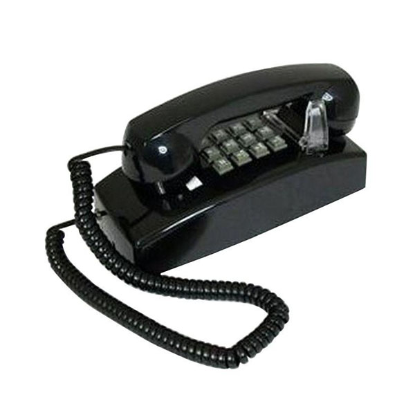 Cortelco Value Line Wall Phone - Black