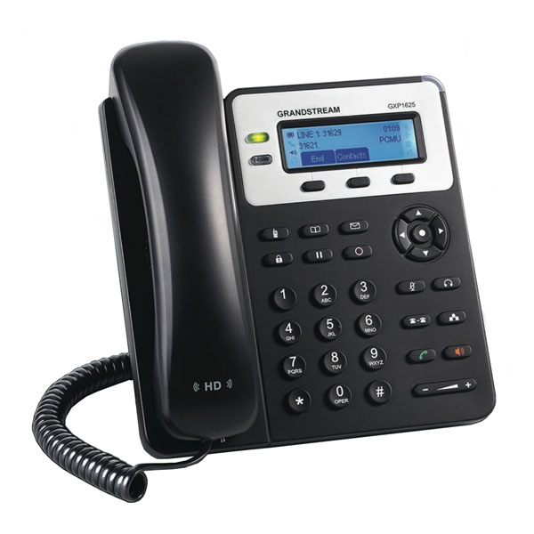 Grandstream GS-GXP1625 Small Business HD 2-Line IP Corded Phone
