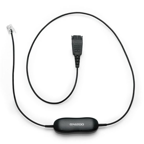 Jabra GN1216, QD to RJ9 20