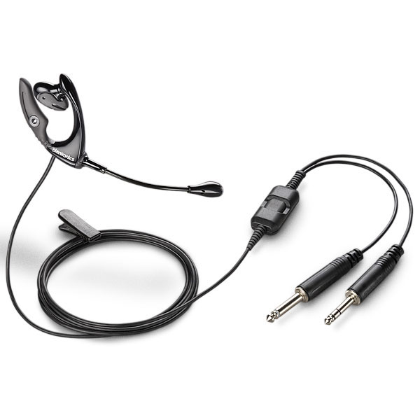 Plantronics MS200 Commercial Aviation Corded Headset