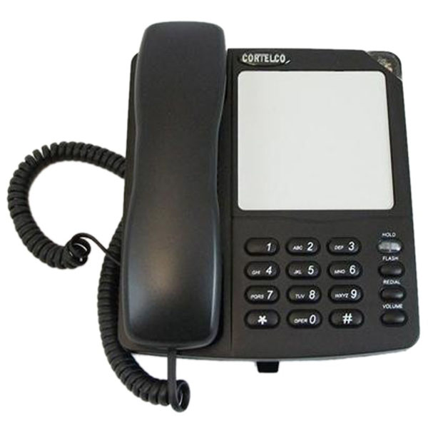 Cortelco Colleague Basic Black Corded Phone