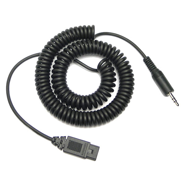 VXi QD 1085V 3.5mm plug lower cord with V Style QD