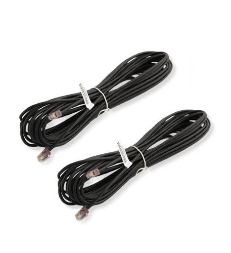 Polycom Two Expansion Microphone Cables, 15ft