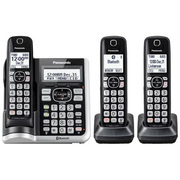 Panasonic KX-TGF573S Link2Cell Bluetooth Cordless Handsets - 3HS