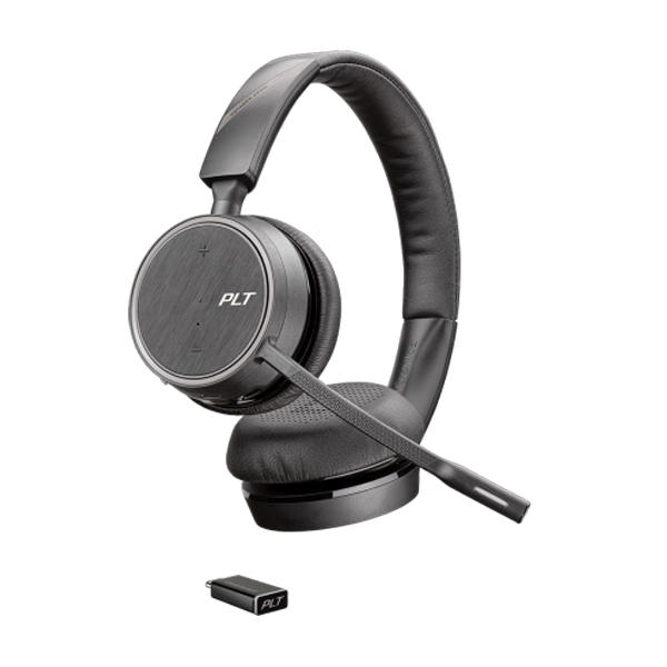 Plantronics Voyager 4220 UC USB-C Bluetooth Wireless Headset