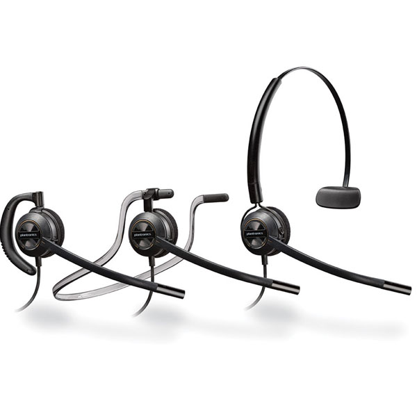 Plantronics ENCOREPRO HW540D Convertible Corded Headset