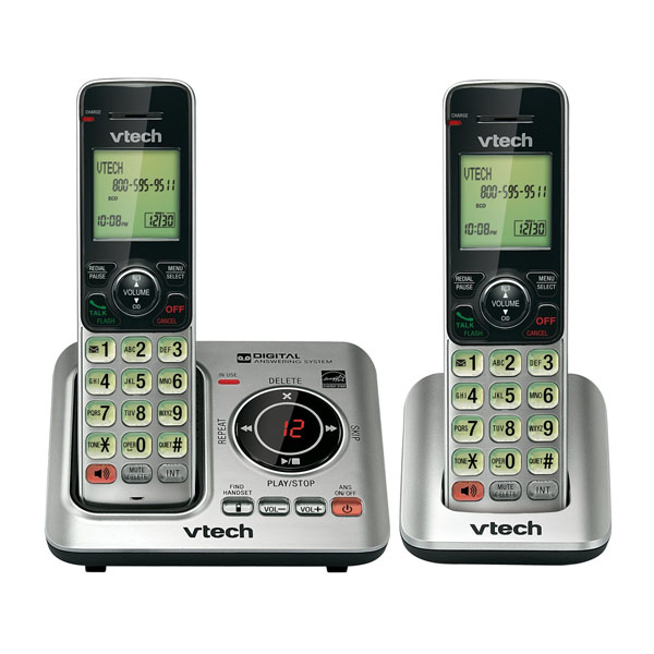 Vtech VT-CS6629-2 DECT 6.0 Caller ID Cordless Phones - 2HS