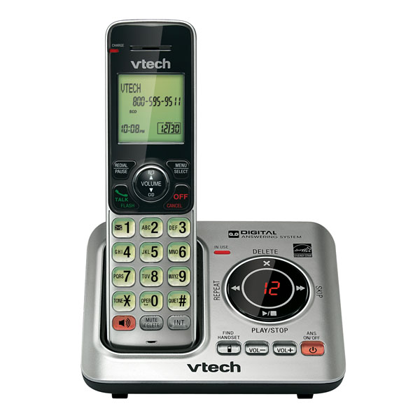 Vtech VT-CS6629 DECT 6.0 Caller ID Expandable Cordless Phone