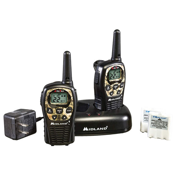 Midland Radio GMRS 2-Way Radio (Up to 24 miles) Gold & Black