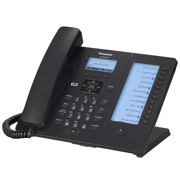Panasonic KX-HDV230B Desktop SIP Corded Phone