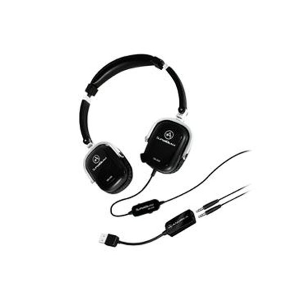 Andrea SB-405 Black Both Ear Headset with mic
