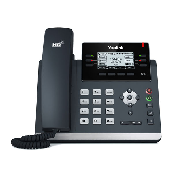 Yealink YEA-SIP-T41S United firmware IP Desk Corded Phone