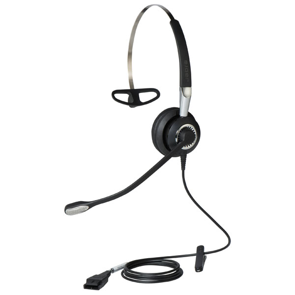 Jabra BIZ 2400 II 3 in 1 Mono Corded Headset with Noise-Cancelling Microphone
